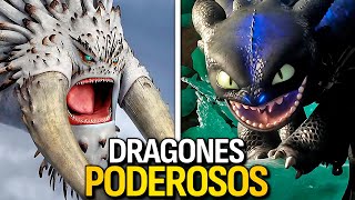 Los 10 DRAGONES Más Poderosos en Cómo Entrenar a tu Dragón [upl. by Pena]