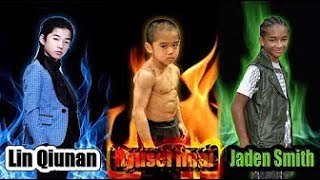 Lin Qiunan VS Ryusei Imai VS Jaden Smith  Taekwondo Kungfu Karate Kidsكنغوفو كراتيه اطفال [upl. by Khan]