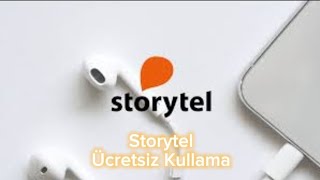 Storytel Ücretsiz Kullanma  Storytel Sesli Kitap [upl. by Gemina279]