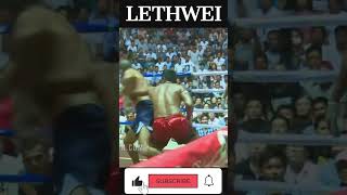 Lethwei  Dave Leduc vs Tun Tun Min 1 shorts [upl. by Ashleigh461]