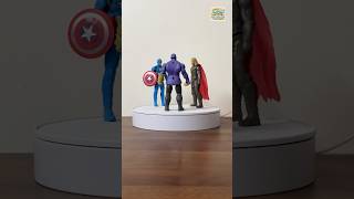 Thor amp Captain America vs Thanos Epic Final Battle [upl. by Arissa]