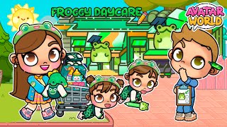 COMPRANDO ÚTILES PREESCOLARES PARA MIS HIJAS ✏️📚🐸 en Avatar World  Alicia Gameplays 🩷 [upl. by Einhpad]