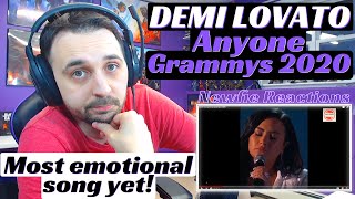 Demi Lovato Anyone Live at the Grammys 2020 Reaction [upl. by Arhsub978]