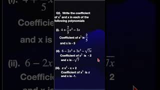 Samacheer Kalvi 9th Std  Algebra  Polynomials Exercise 3 1 Q2 [upl. by Halvaard605]