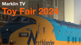 At the Toy Fair 2024 Model railroad innovations with Noch Faller Viessmann and Busch [upl. by Ahseka526]