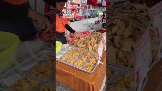 Keropok nipis dan cendawan goreng tepung paling best untuk minum petang di Pasar Tani Taman Seroja [upl. by Terrye]