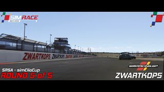 Sim Race SA  20242A simClioCup  Round 5 of 5  Zwartkops Div1 [upl. by Annola950]