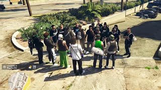 GSF VS BLACK DISCIPLINES  WAR MEETING  SHOWTOWN RP lettheshowbegin gta showtown [upl. by Ihteerp]