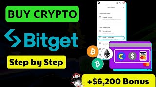 How To Buy Crypto On Bitget Web Version  Bitget Guides [upl. by Einnej]