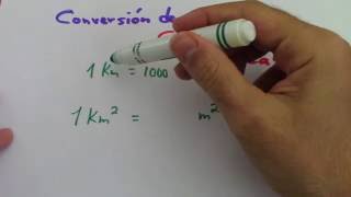 Matemática Básica  Conversion de Unidades Cuadradas y Cubicas [upl. by Annawak]