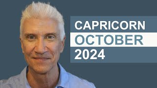 CAPRICORN October 2024 · AMAZING PREDICTIONS [upl. by Eilatam813]