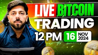 Live Intraday Trading  Crypto Bitcoin Live  VP Financials [upl. by Norene]