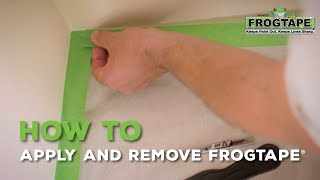 How to Apply and Remove FrogTape® [upl. by Yseulte769]