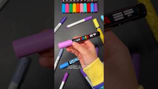 Customizing a… POSCA MARKER shorts [upl. by Rothmuller]