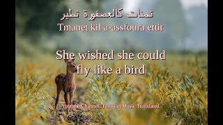 Saber Rebai  Sayd errim Tunisian lyrics amp English translation  صابر الرباعي  صيد الريم [upl. by Mcdade]