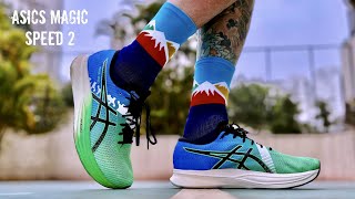 REVIEW 152 ASICS MAGIC SPEED 2 [upl. by Aniuqaoj576]