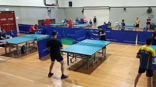 2024 sndtta div 2 final series Hondy Liu vs Ronald Lee set 2 [upl. by Ecniuq186]