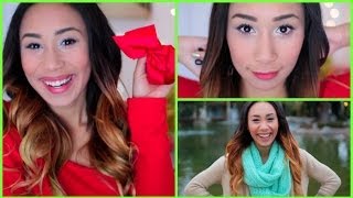 Get Ready With Me Thanksgiving Hair Makeup amp Outfit Tutorial  MyLifeAsEva [upl. by Shivers]