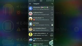 Top Telegram Channels For Free Ebooks [upl. by Retsev75]