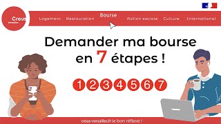 Ma demande de bourse en 7 étapes [upl. by Bathelda896]