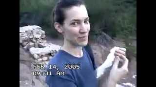 REAL ALIEN CAUGHT ON TAPE HIKING TRIP [upl. by Ki]