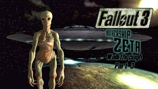 Fallout 3  Mothership Zeta DLC  Walkthrough Part 3  All Alien Captive Recordings [upl. by Mcleod164]