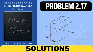 Griffiths Problem 217 solution  introduction to electrodynamics 4th Edition Griffiths solutions [upl. by Storfer]