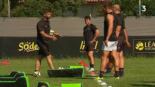 Rugby  la rentrée du Stade Rochelais [upl. by Ynnep809]