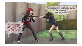 Corazón de merlón cómicla reacción de una Tsundere  fandub español [upl. by Polk282]