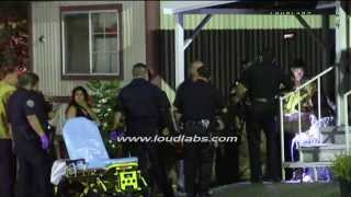 Man Stabbed to Death in Home  Pomona RAW FOOTAGE [upl. by Euqinitram]