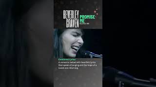 Beverley Craven  Promise Me Live at Birmingham Symphony Hall 1992 [upl. by Pauly]