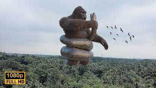 King Kong vs Big Snake Epic Fight [upl. by Tori]