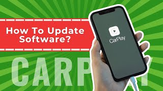 ✅ HOW TO UPDATE SOFTWARE in your Wireless CarPlay wirelesscarplayadapter carplay tech [upl. by Maggio194]