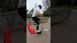 what’s he wearing…💀 skatepark scooter challenge funny fail [upl. by Calia]