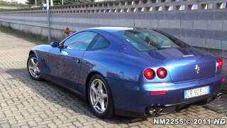 Ferrari 612 Scaglietti Exhaust Revving and Acceleration [upl. by Enomys]