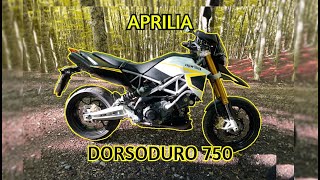 TEST RIDE APRILIA DORSODURO 750  AI LIMITI DELL A2 [upl. by Ardnassela]