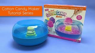 Cotton Candy Maker Tutorial  Troubleshooting [upl. by Merell]