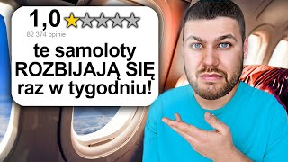 Testuje SAMOLOTY z 1GWIAZDKOWYMI OPINIAMI [upl. by Oswell]