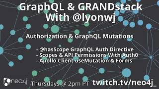 GraphQL Mutations amp Authorization With Auth0  Building A GRANDstack Real Estate Search App Part 10 [upl. by Annocahs419]