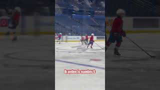 Brayden played hockey in Amalie Arena tampa Fl🇺🇸 [upl. by Ordway]