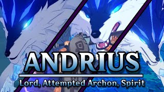 The HISTORY of Andrius The Wolf of the North  Genshin Impact Lore [upl. by Kris]