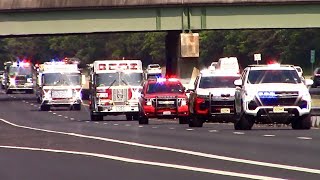 Fire Trucks Responding Compilation Best Of 2023 [upl. by Huber394]