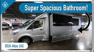 Is This The Nicest Touring Coach Available  2024 Airstream Atlas 24E [upl. by Enehpets981]