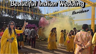 A Beautiful Budget Destination Wedding Haridwar  Enjoyed all Hindu Rituals amp Ceremonies [upl. by Casar]