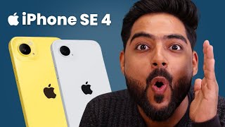 iPhone SE 4  Launch Date New design Specifications amp Indian Pricing 🔥 [upl. by Ecnarf]