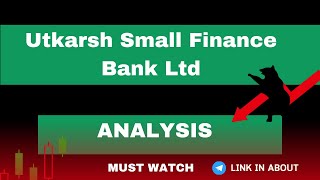 utkarsh small finance bank share newsutkarsh small finance bank share latest news todayutkarsh sma [upl. by Osmen]