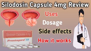 prostagard Capsule 4mg  Silodosin 4mg capsule  Prostagard capsule Uses Dose Side effect [upl. by Theola]