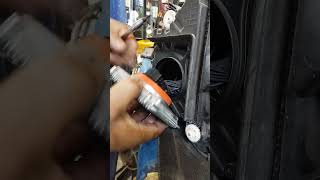 How to remove headlamp transformer youtubers machanical automobile viralvideo car [upl. by Ellesig]