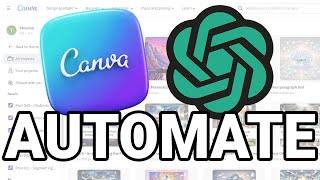 Tutorial Create Viral Social Media Carousels Using Canva amp ChatGPT [upl. by Enida965]