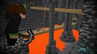 Minecraft But Its All Bedrock Caves [upl. by Cyrill]